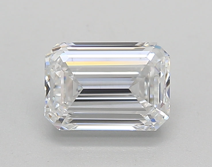 IGI Certified 1.00 CT Emerald Cut Lab Grown Diamond - E Color, VS2 Clarity