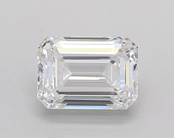 IGI Certified 1.00 CT Emerald Cut Lab Grown Diamond - E Color, VVS2 Clarity