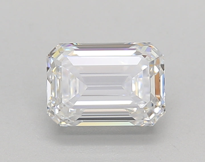 IGI Certified 1.00 CT Emerald HPHT Lab Grown Diamond - D Color, VS1 Clarity, Excellent Polish and Symmetry