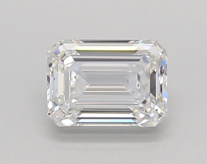 IGI Certified 1.00 CT Emerald HPHT Lab Grown Diamond - E Color, VS1 Clarity, Excellent Polish and Symmetry