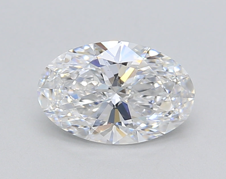 IGI Certified 1.00 CT Oval Cut Lab Grown Diamond - D Color, VS1 Clarity