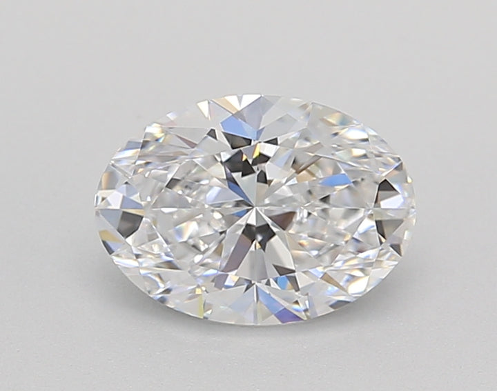IGI Certified 1.00 CT Oval Cut Lab Grown Diamond - D Color, VS1 Clarity, HPHT Type