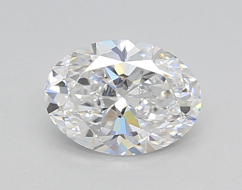 IGI Certified 1.00 CT Oval Lab-Grown Diamond: D Color, VS1 Clarity, HPHT Method