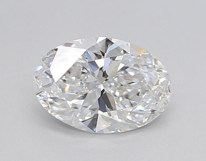 IGI Certified 1.00 CT Oval Lab-Grown Diamond: D Color, VS1 Clarity, HPHT Method