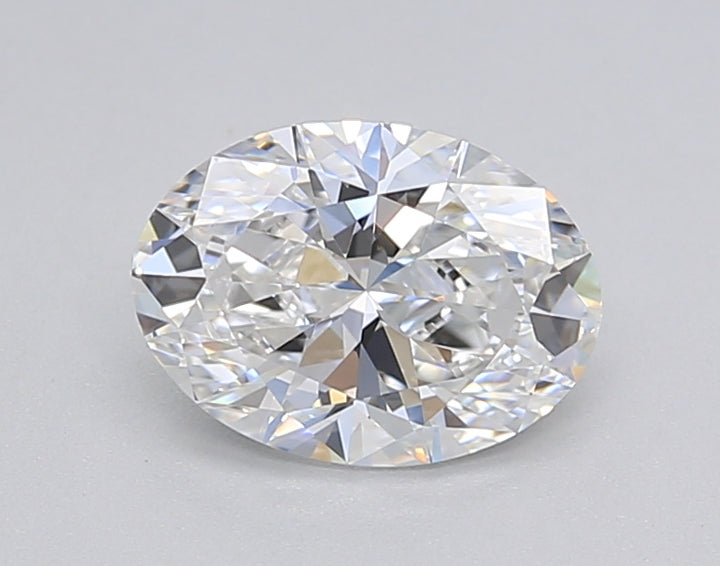 IGI Certified 1.00 CT Oval Lab Grown Diamond - D Color, VVS1 Clarity, HPHT Method