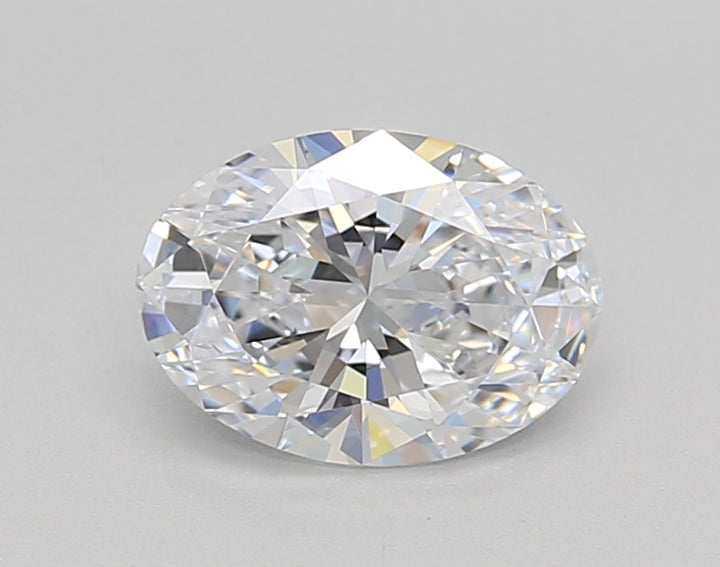 IGI Certified 1.00 CT Oval Lab Grown Diamond - D Color, VVS2 Clarity, HPHT Method