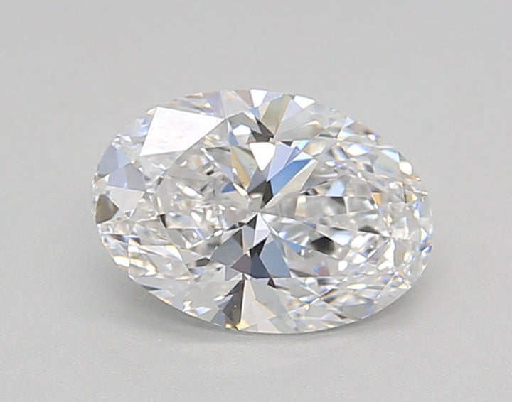IGI Certified 1.00 CT Oval Lab Grown Diamond - D Color, VVS2 Clarity, HPHT Method