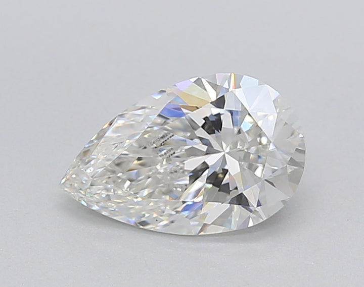 IGI Certified 1.00 CT Pear Cut Lab Grown Diamond - F Color, VS1 Clarity, CVD Method