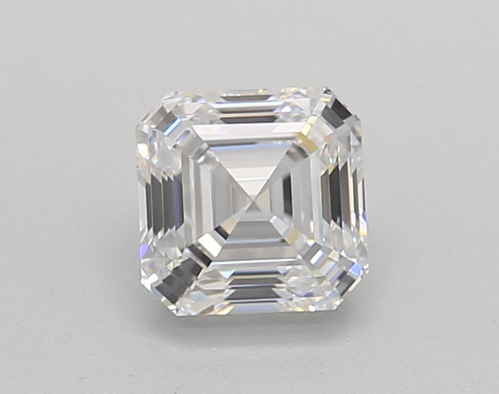 IGI Certified 1.00 CT Square Emerald Lab Garnow Diamond ، VVS2 Clarity ، E Color