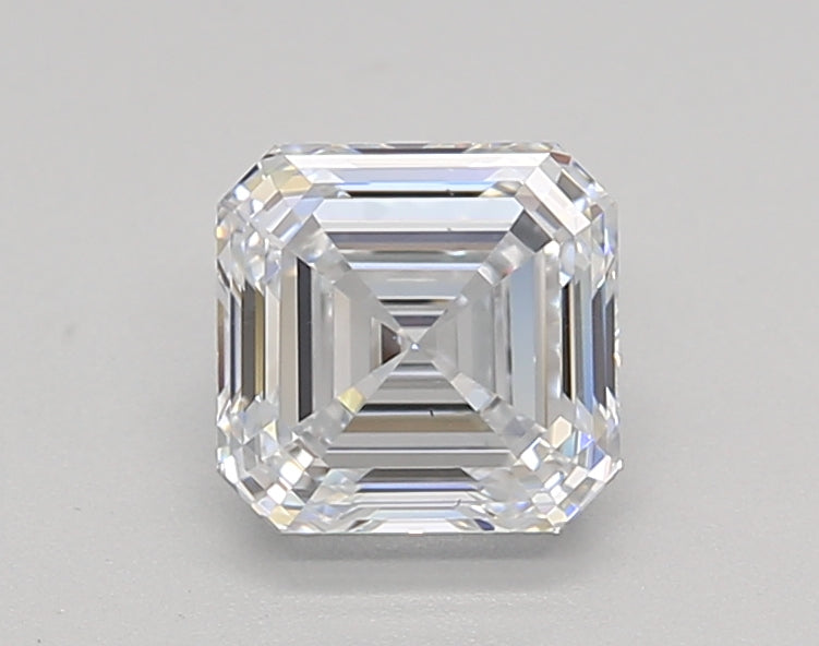 IGI認定1.00 CT Square Emerald Lab栽培ダイヤモンド| VS1 Clarity | f色