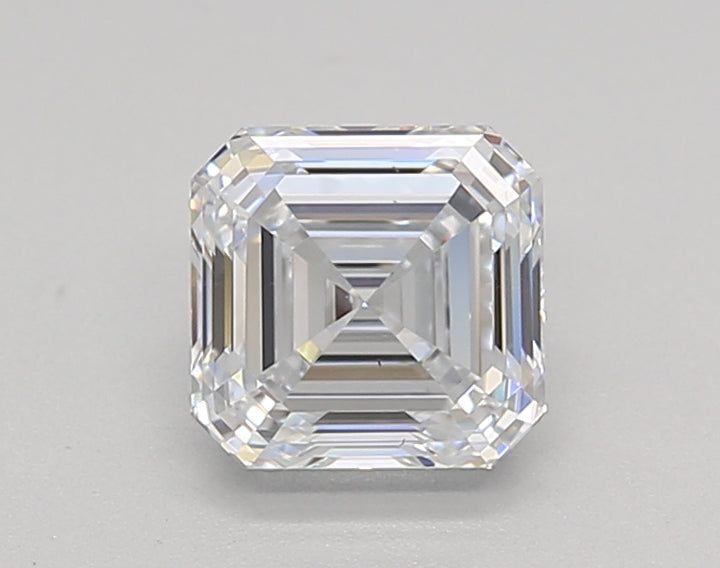 IGI Certified 1,00 CT Square Emerald Lab-pěstovaný diamant | VS1 Clarity | F Barva