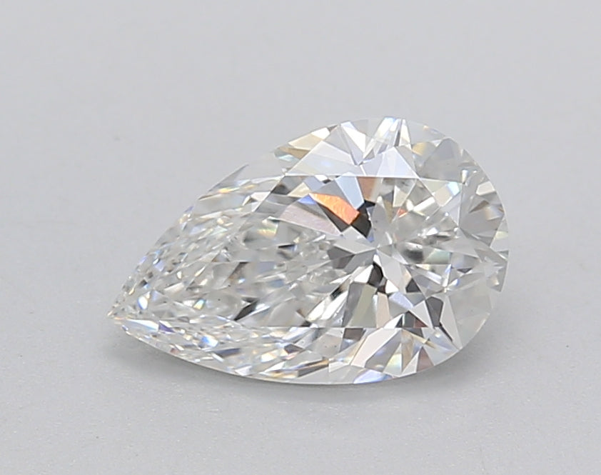 IGI Certified 1.00 ct Pear Cut Lab-Grown Diamond, VS1 Clarity, E Color - Timeless Elegance