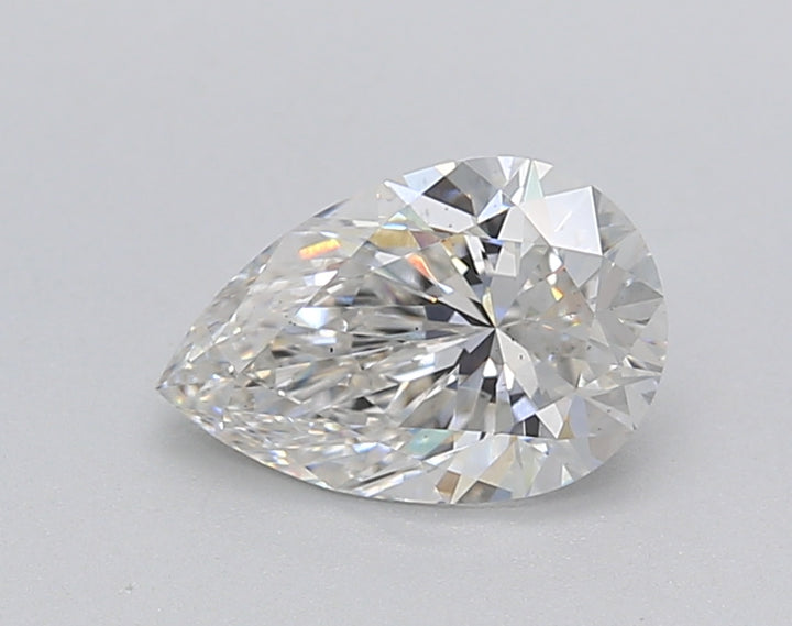IGI Certified 1.00 ct Pear Cut Lab-Grown Diamond, VS2 Clarity, F Color - Timeless Elegance