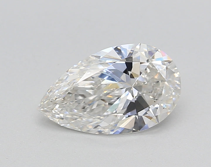 IGI Certified 1.00 ct Pear Cut Lab-Grown Diamond, VS2 Clarity, F Color - Timeless Elegance