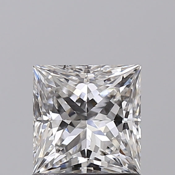 IGI Certified 1.00 ct Princess Cut Lab-Grown Diamond, VS1 Clarity, F Color - Modern Elegance