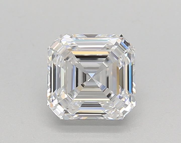 IGI CERTIFIED 1.02 CT SQUARE EMERALD LAB-GROWN DIAMOND WITH VVS1 CLARITY AND D COLOR