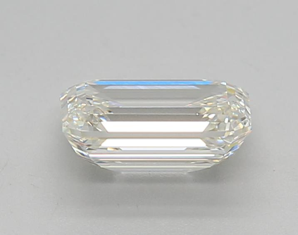 IGI Certified 1.05 CT Emerald Cut Diamond cultivé en laboratoire, VVS2 Clarity