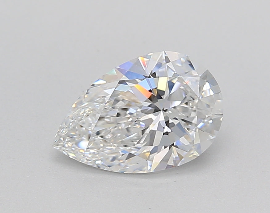 IGI CERTIFIED 1.05 CT PEAR-SHAPED LAB-GROWN DIAMOND, VVS1 CLARITY, D COLOR