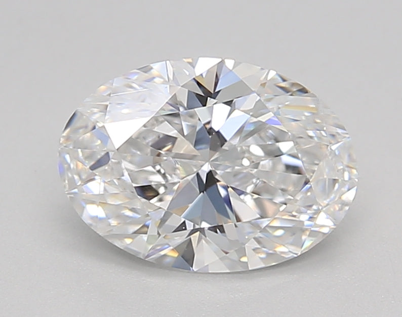 IGI Certified 1.48 CT D Color VS1 Oval HPHT Lab-Grown Diamond