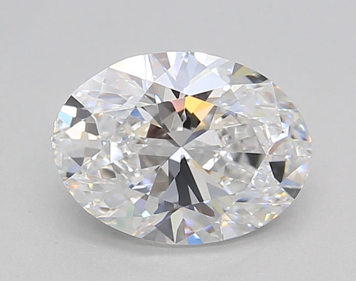 IGI Certified 1.49 CT D Color VS1 Oval HPHT Lab-Grown Diamond