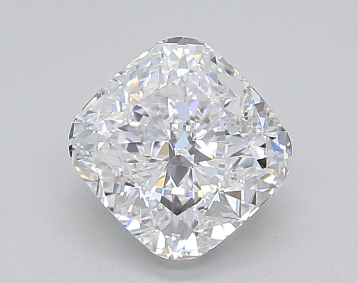 IGI Certified 1.50 CT Cushion Cut Lab-Grown Diamond - D Color, VVS2 Clarity