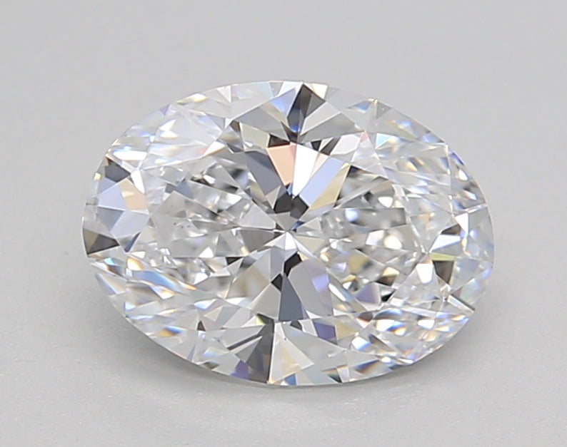 IGI Certified 1.50 CT D Color VS1 Oval Lab-Grown Diamond