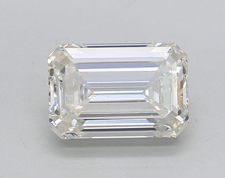 IGI Certified 1.50 CT Emerald Cut Lab Grown Diamond - I Color, VS1 Clarity.