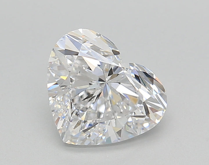 IGI Certified 1.50 CT Heart-Cut Lab-Grown Diamond, VS1, D Color