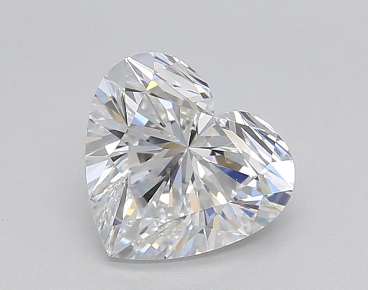 IGI Certified 1.50 CT Heart-Cut Lab-Grown Diamond, VVS2, E Color