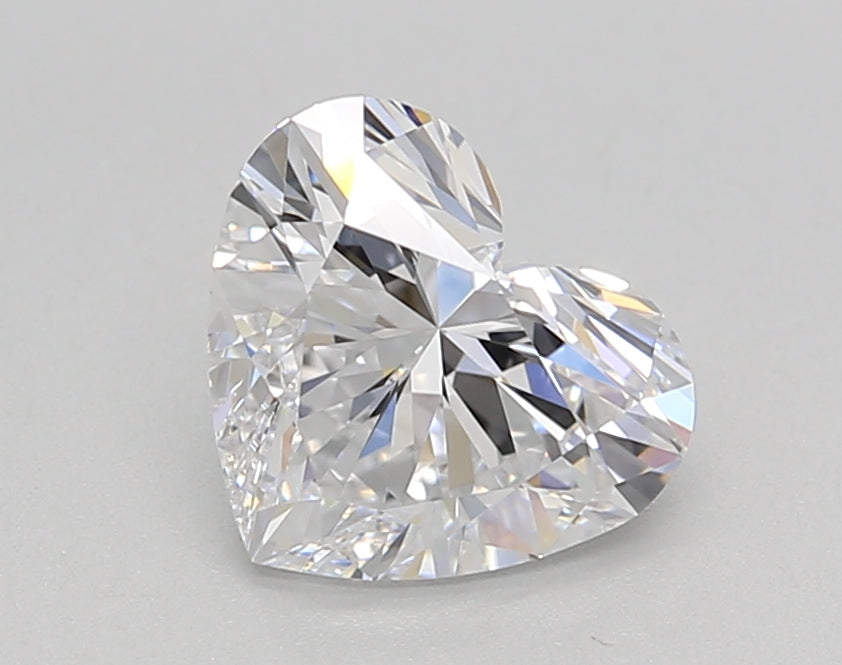 IGI-zertifizierter 1,50 CT herzförmiger, im Labor gezüchteter Diamant – D-Farbe, Reinheit VVS1.