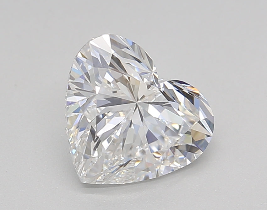 IGI-gecertificeerde 1,50 CT Heart Cut Lab Grown Diamond - D VS1