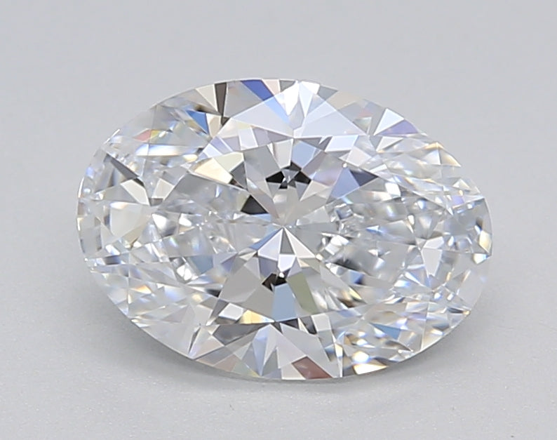 IGI Certified 1.50 CT Oval Cut Lab-Grown Diamond - VVS2, E Color