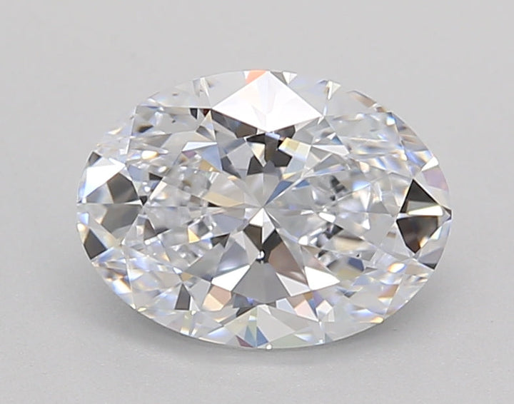 IGI Certified 1.50 CT Oval Cut Lab-Grown Diamond, D Color, VS1 Clarity