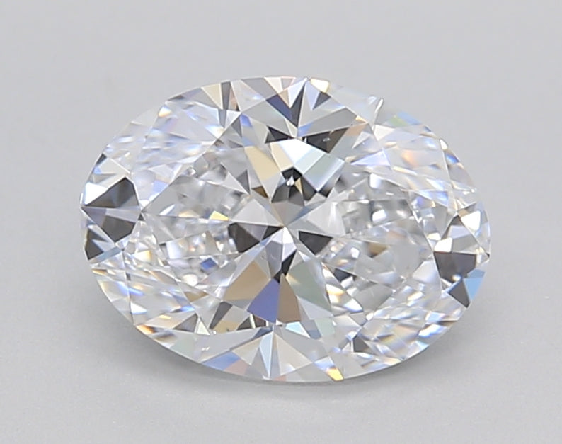 IGI Certified 1.50 CT Oval Cut Lab-Grown Diamond, E Color, VS1 Clarity