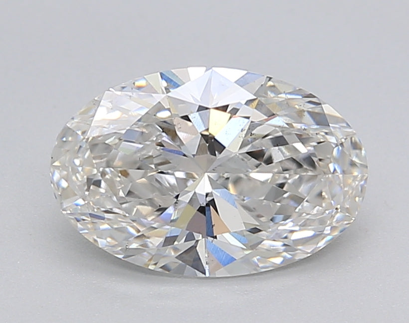 IGI Certified 1.50 CT Oval Cut Lab-Grown Diamond (VS2 Clarity, F Color)
