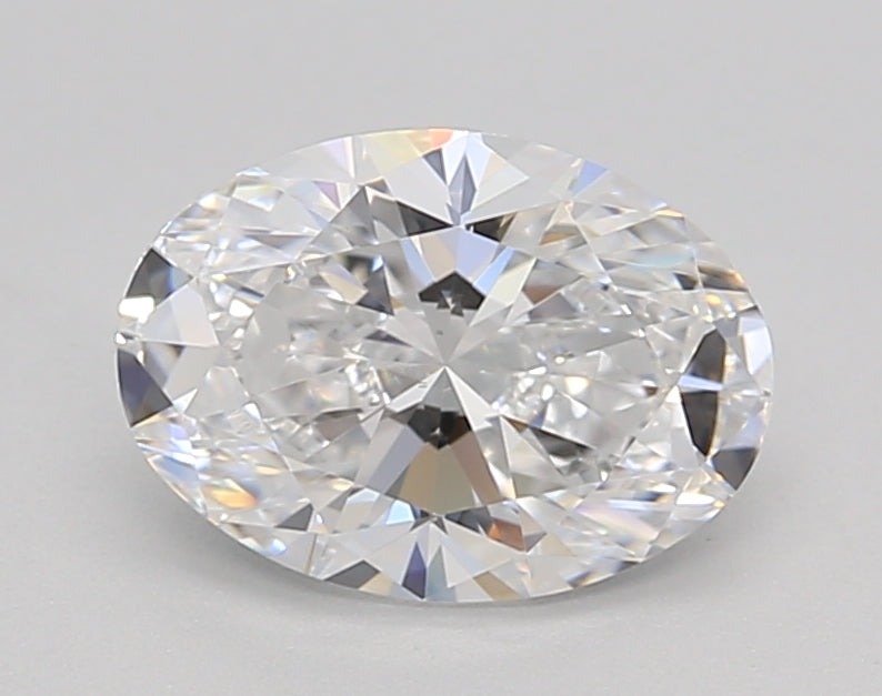 IGI Certified 1.50 CT Oval Cut Lab Grown Diamond - D Color, VS2 Clarity