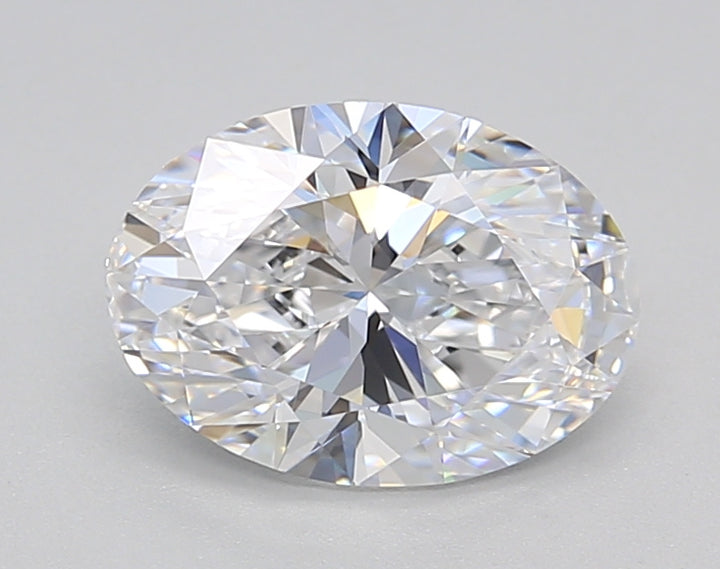 IGI Certified 1.50 CT Oval HPHT Lab-Grown Diamond: D Color, VVS2 Clarity