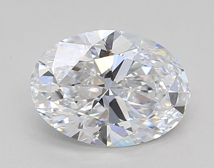 IGI Certified 1.50 CT Oval HPHT Lab-Grown Diamond: D Color, VVS2 Clarity