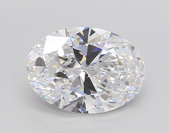 IGI Certified 1.50 CT Oval HPHT Lab-Grown Diamond: D Color, VVS2 Clarity