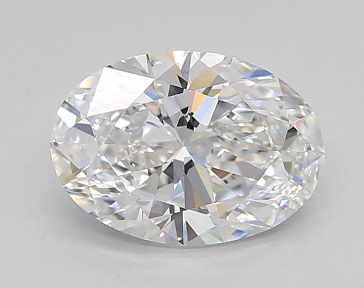 IGI Certified 1.50 CT Oval HPHT Lab-Grown Diamond: D Color, VVS2 Clarity