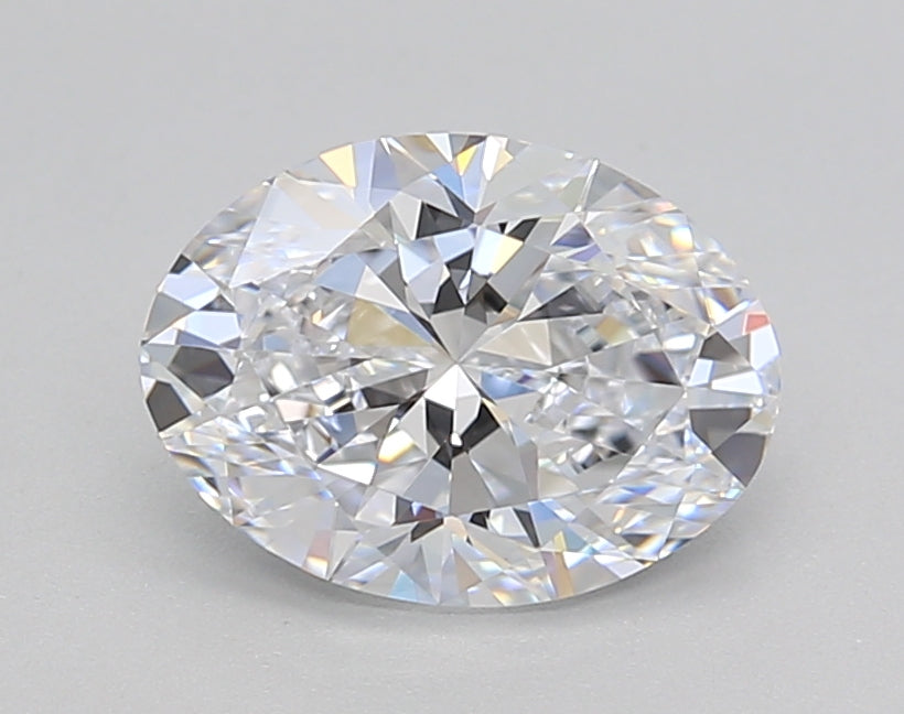 IGI Certified 1.50 CT Oval Lab-Grown Diamond - D Color, VS1 Clarity