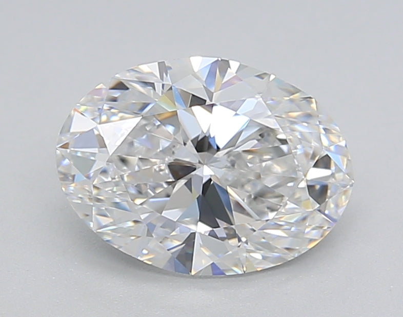 IGI Certified 1.50 CT Oval Lab-Grown Diamond - VVS2 Clarity, D Color