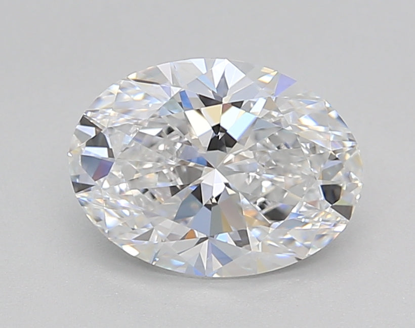 IGI Certified 1.50 CT Oval Lab-Grown Diamond - VVS2 Clarity, D Color
