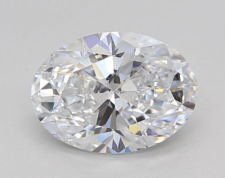 IGI Certified 1.50 CT Oval Lab-Grown Diamond - VVS2 Clarity, D Color