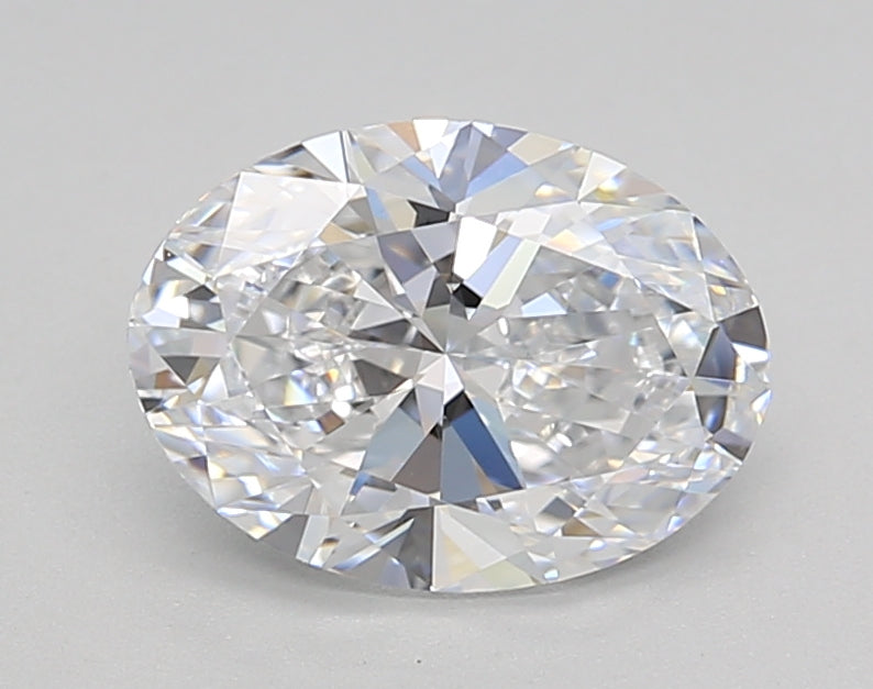 IGI Certified 1.50 CT Oval Lab-Grown Diamond - VVS2 Clarity, D Color