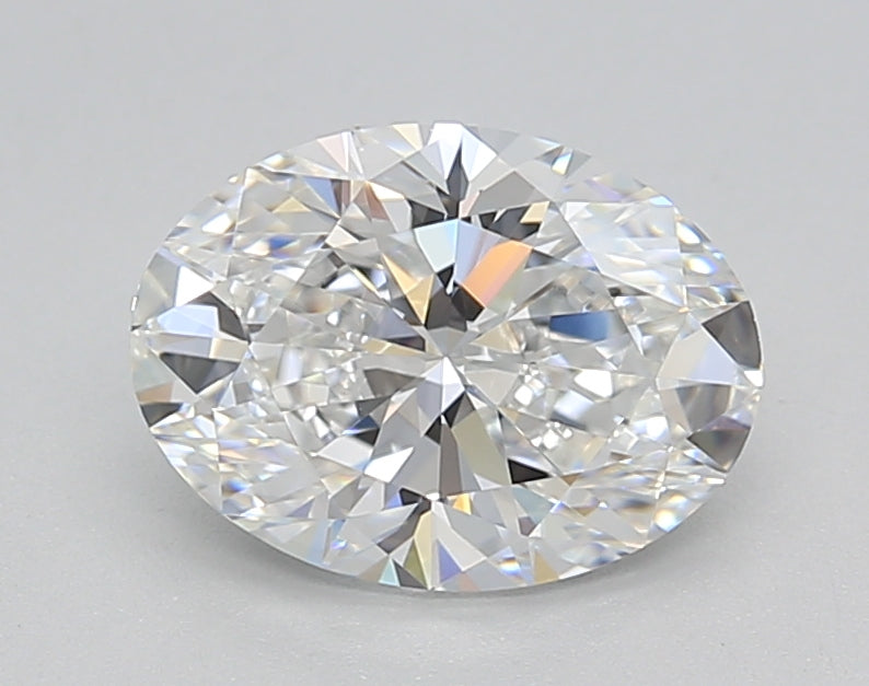 IGI Certified 1.50 CT Oval Lab-Grown Diamond - VVS2 Clarity, D Color