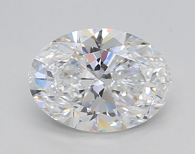 IGI Certified 1.50 CT Oval Lab-Grown Diamond - VVS2 Clarity, D Color
