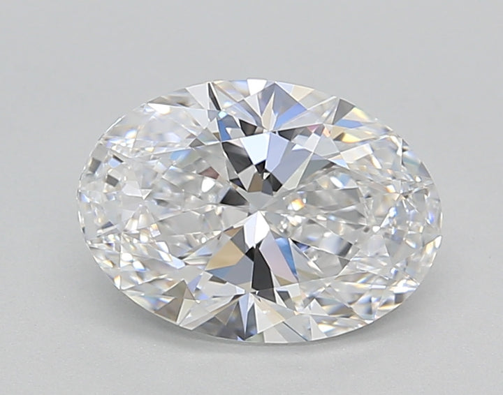 IGI Certified 1.50 CT Oval Lab-Grown Diamond: D Color, VVS2 Clarity