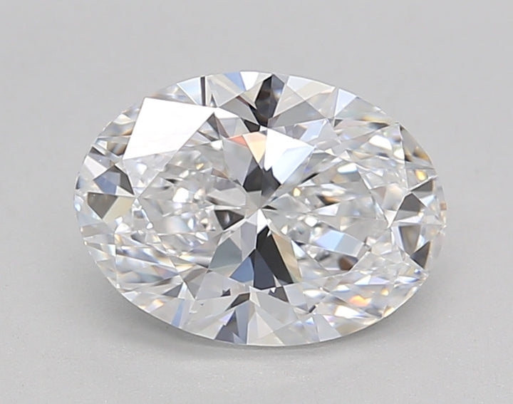 IGI Certified 1.50 CT Oval Lab-Grown Diamond: D Color, VVS2 Clarity