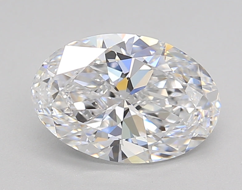 IGI Certified 1.50 CT Oval Lab-Grown Diamond: D Color, VVS2 Clarity
